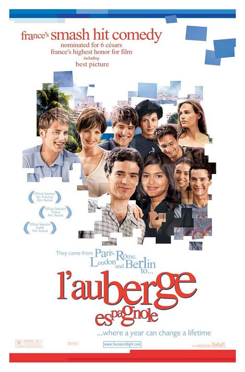 the movie poster: L'auberge Espagnole (2003)