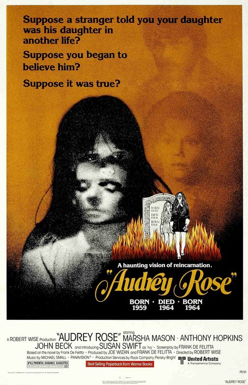 the movie poster: Audrey Rose (1977)
