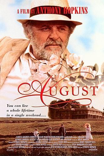 the movie poster: August (1996)