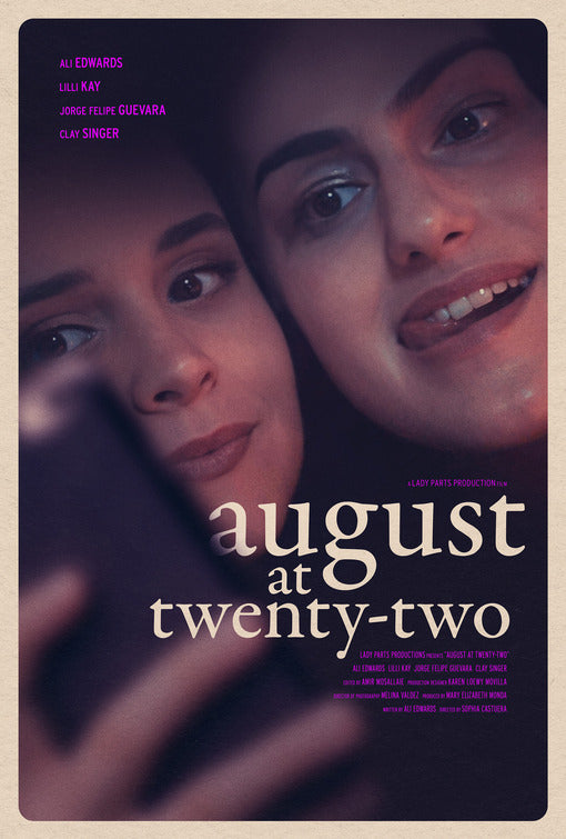 1000 piece jigsaw puzzle for the movie poster: august at twenty-two (2023)