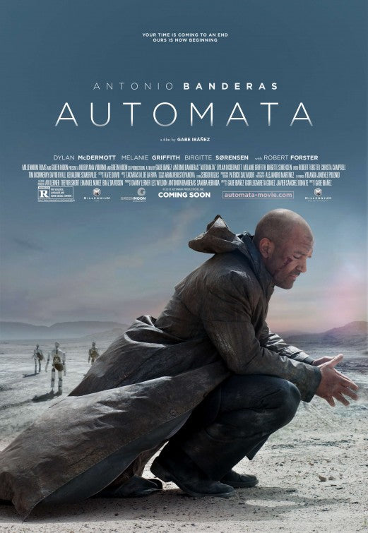 1000 piece jigsaw puzzle for the movie poster: Automata (2014) ver2