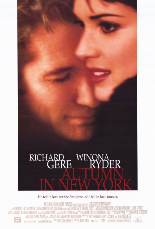 1000 piece jigsaw puzzle for the movie poster: Autumn in New York (2000)