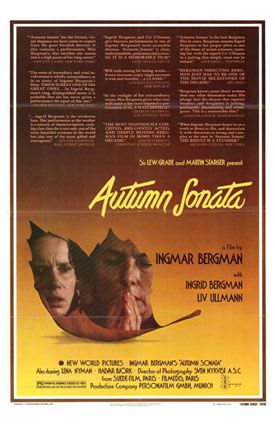 the movie poster: Autumn Sonata (1978)