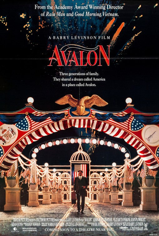 the movie poster: Avalon (1990)