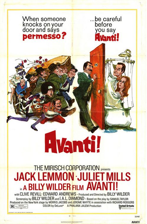 the movie poster: Avanti (1972)