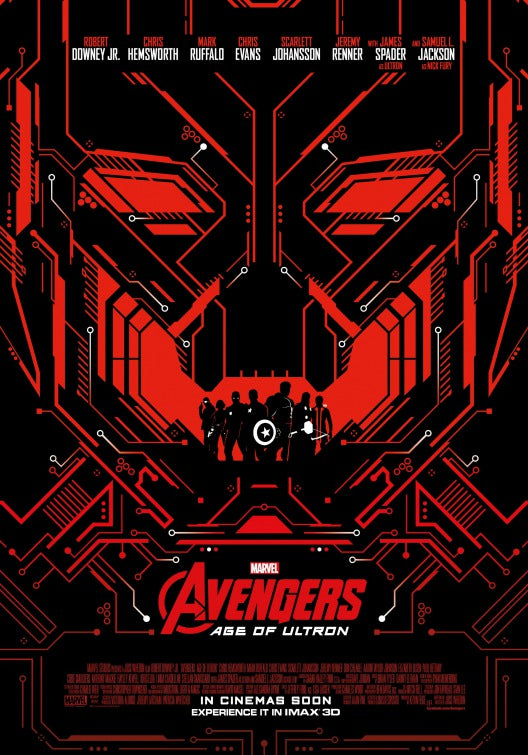 1000 piece jigsaw puzzle for the movie poster: Avengers: Age of Ultron (2015) ver26