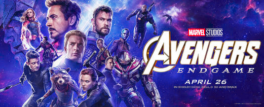 1000 piece jigsaw puzzle for the movie poster: Avengers: Endgame (2019) ver3