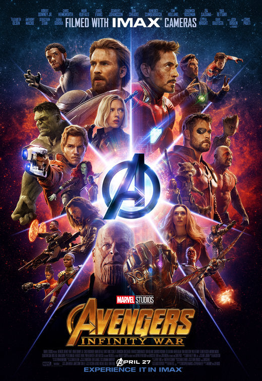 1000 piece jigsaw puzzle for the movie poster: Avengers: Infinity War (2018) ver33