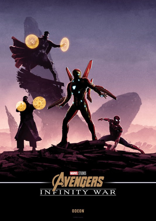 1000 piece jigsaw puzzle for the movie poster: Avengers: Infinity War (2018) ver37