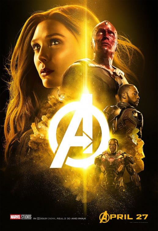 1000 piece jigsaw puzzle for the movie poster: Avengers: Infinity War (2018) ver6