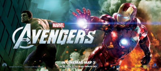 1000 piece jigsaw puzzle for the movie poster: The Avengers (2012) ver24