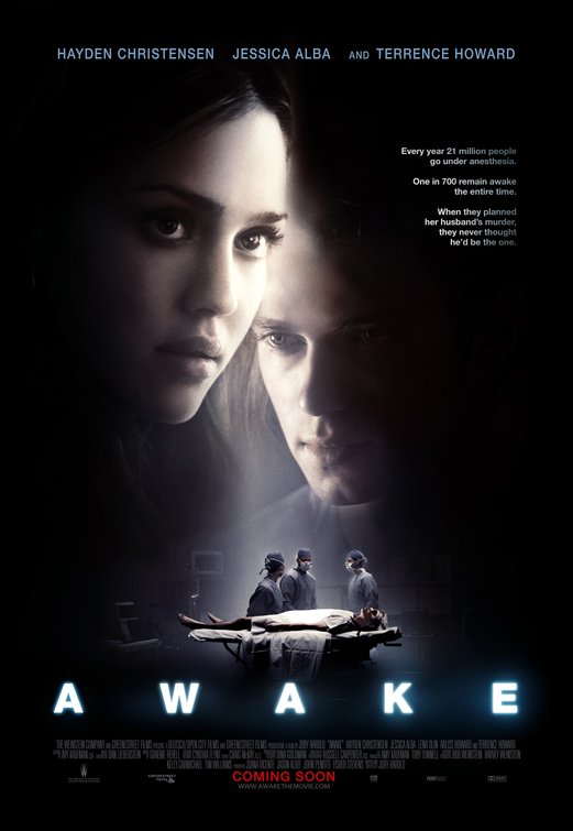 the movie poster: Awake (2007)