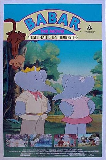 the movie poster: Babar: The Movie (1989)