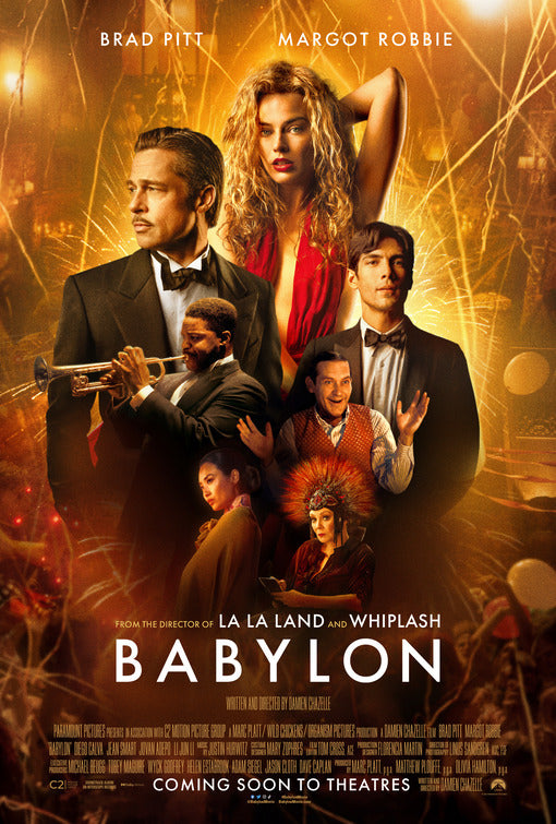 1000 piece jigsaw puzzle for the movie poster: Babylon (2022) ver8