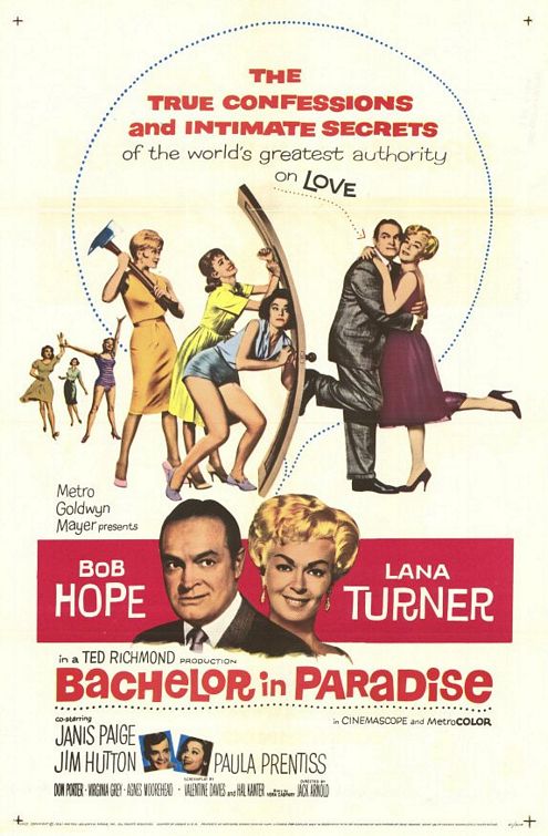 the movie poster: Bachelor in Paradise (1961)