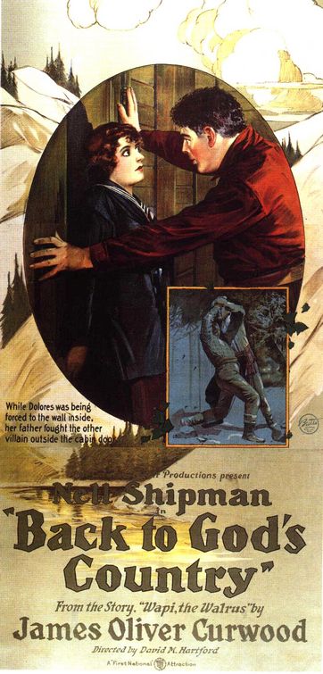 the movie poster: Back to God's Country (1919)