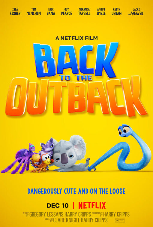 1000 piece jigsaw puzzle for the movie poster: Back to the Outback (2021)