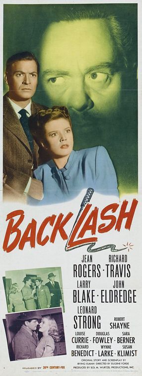 the movie poster: Backlash (1947)