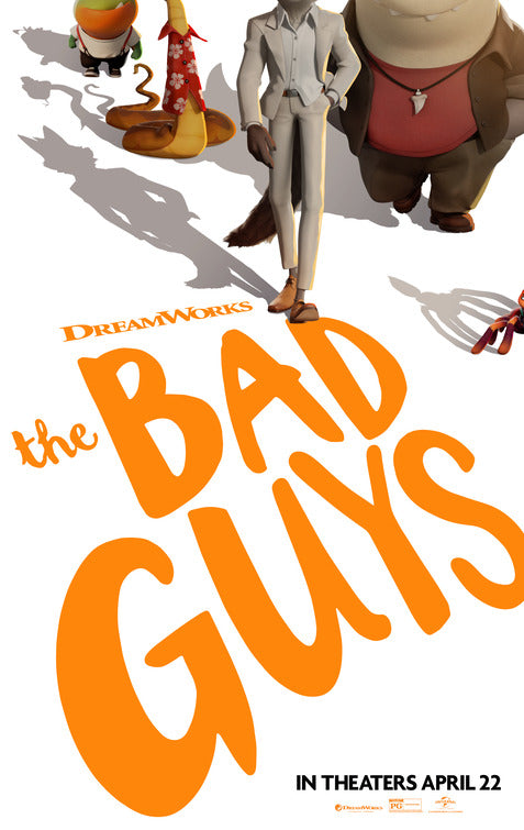 1000 piece jigsaw puzzle for the movie poster: The Bad Guys (2022) ver8