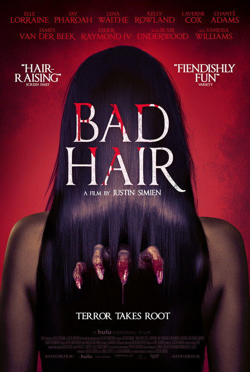 1000 piece jigsaw puzzle for the movie poster: Bad Hair (2020) ver13