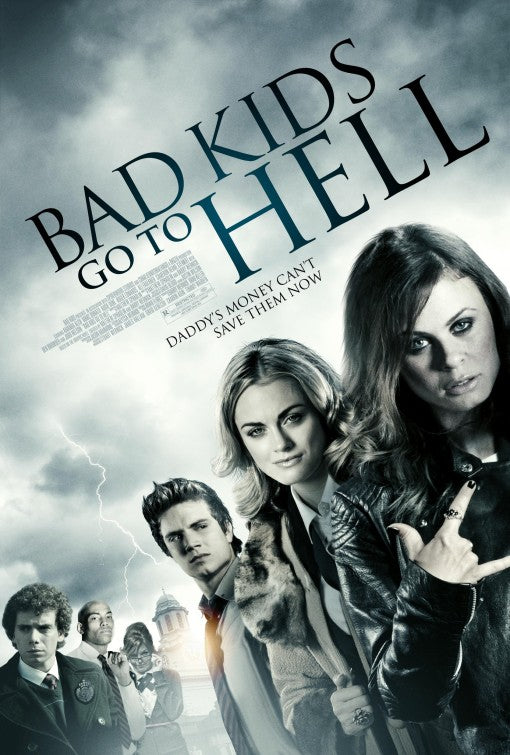 1000 piece jigsaw puzzle for the movie poster: Bad Kids Go to Hell (2012)