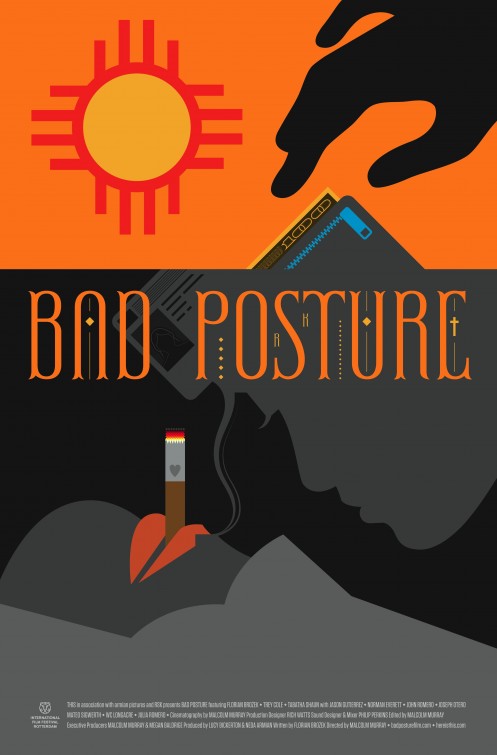 1000 piece jigsaw puzzle for the movie poster: Bad Posture (2011)