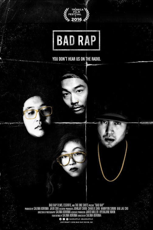 1000 piece jigsaw puzzle for the movie poster: Bad Rap (2017)