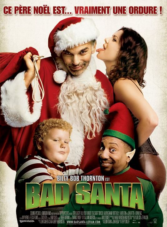 the movie poster: Bad Santa (2003) ver2