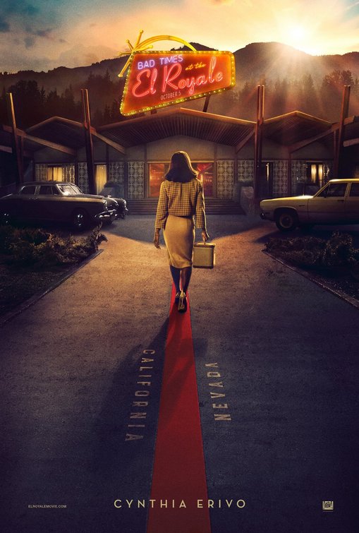 1000 piece jigsaw puzzle for the movie poster: Bad Times at the El Royale (2018) ver3