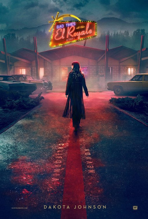 1000 piece jigsaw puzzle for the movie poster: Bad Times at the El Royale (2018) ver9