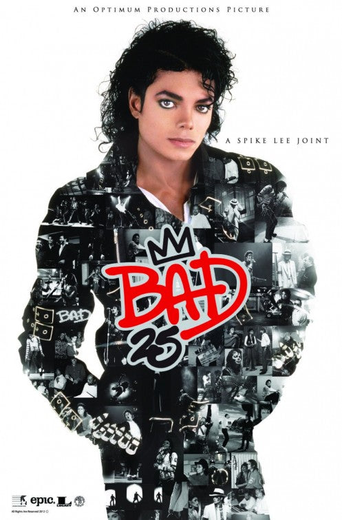 1000 piece jigsaw puzzle for the movie poster: Bad 25 (2012)
