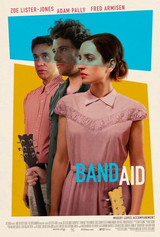 1000 piece jigsaw puzzle for the movie poster: Band Aid (2017)
