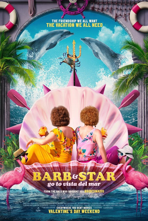 1000 piece jigsaw puzzle for the movie poster: Barb and Star Go to Vista Del Mar (2021) ver2