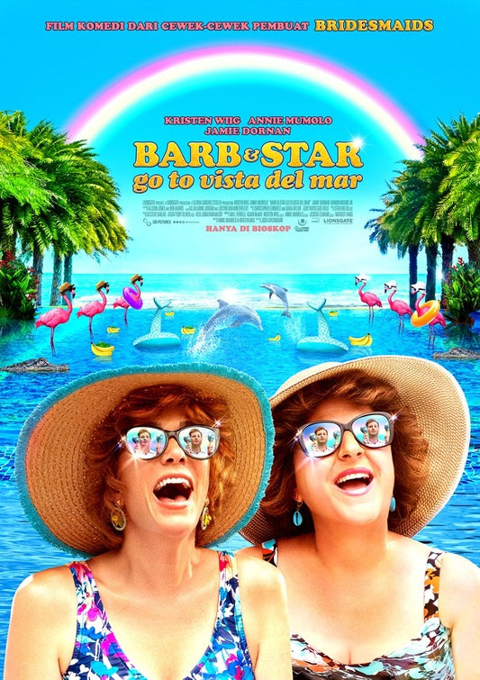1000 piece jigsaw puzzle for the movie poster: Barb and Star Go to Vista Del Mar (2021) ver4