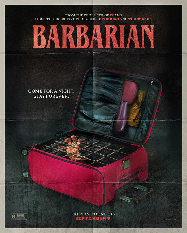 1000 piece jigsaw puzzle for the movie poster: Barbarian (2022) ver2