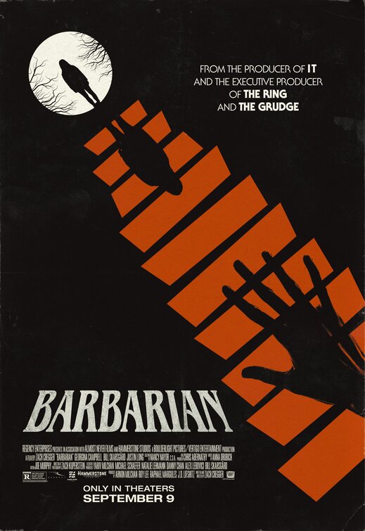 1000 piece jigsaw puzzle for the movie poster: Barbarian (2022) ver4
