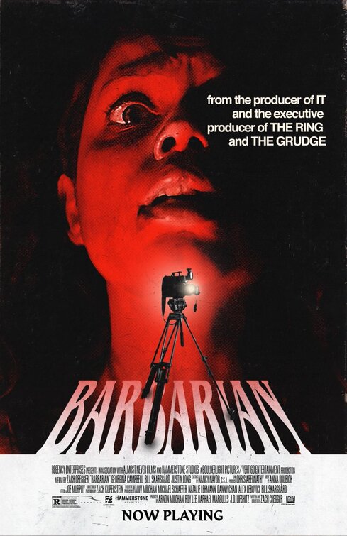 1000 piece jigsaw puzzle for the movie poster: Barbarian (2022) ver5