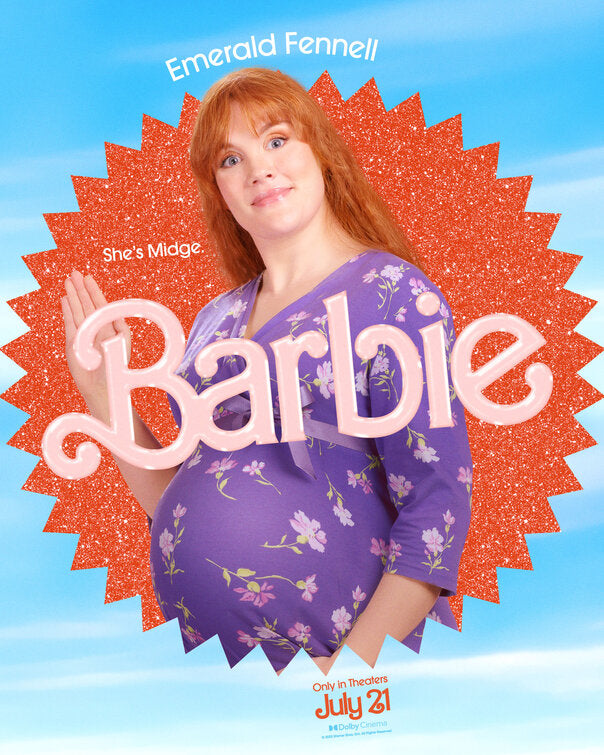 1000 piece jigsaw puzzle for the movie poster: Barbie (2023) ver24