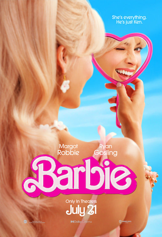 1000 piece jigsaw puzzle for the movie poster: Barbie (2023) ver27