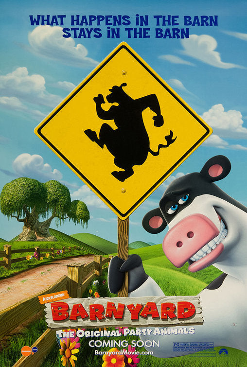 the movie poster: Barnyard (2006)