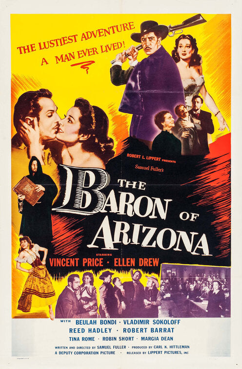1000 piece jigsaw puzzle for the movie poster: The Baron of Arizona (1950)