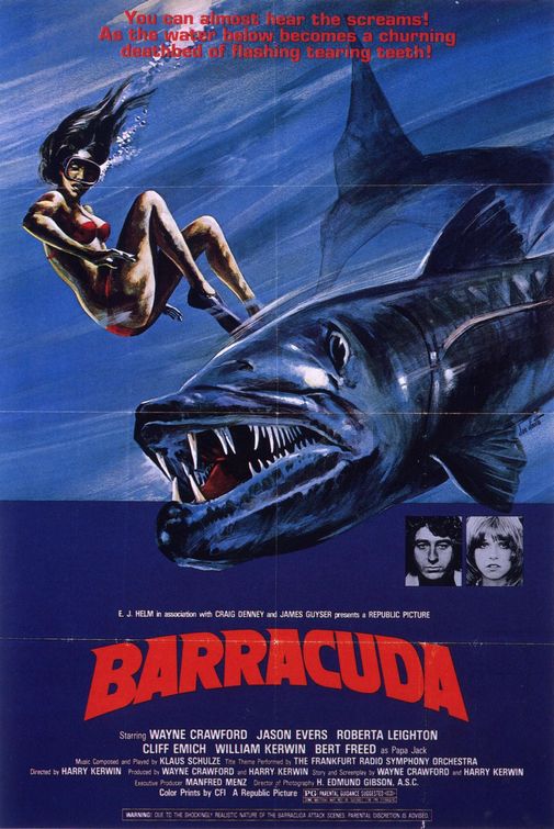 the movie poster: Barracuda (1978)