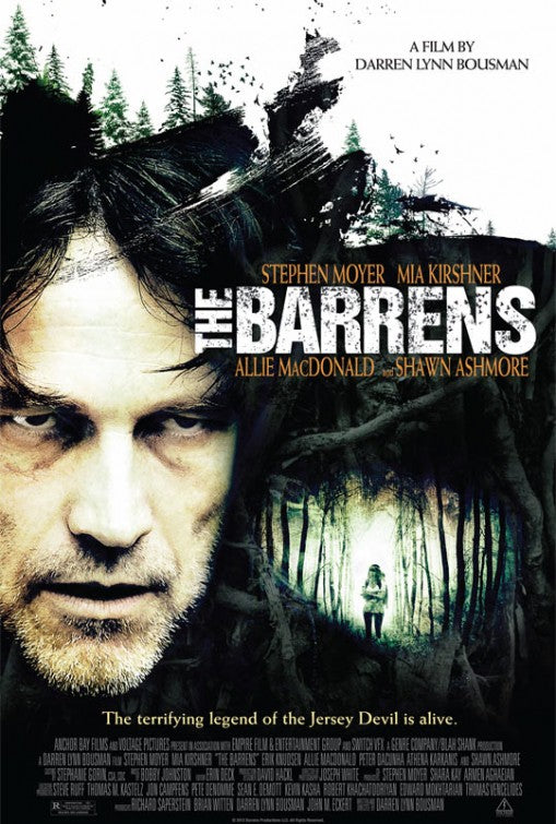 1000 piece jigsaw puzzle for the movie poster: The Barrens (2012)