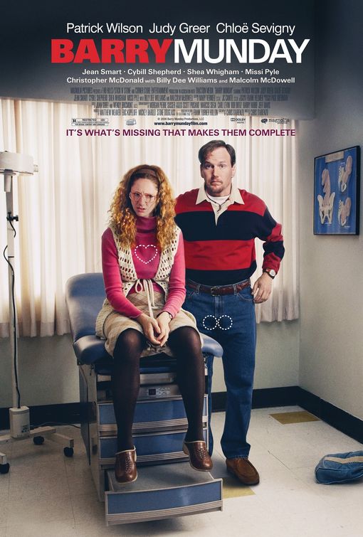 1000 piece jigsaw puzzle for the movie poster: Barry Munday (2010)