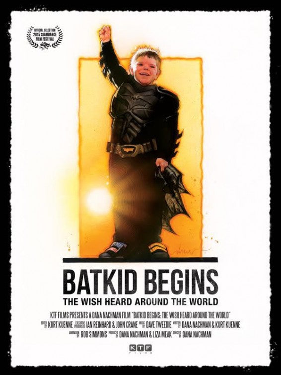1000 piece jigsaw puzzle for the movie poster: Batkid Begins (2015)