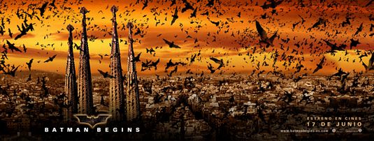 the movie poster: Batman Begins (2005) ver11