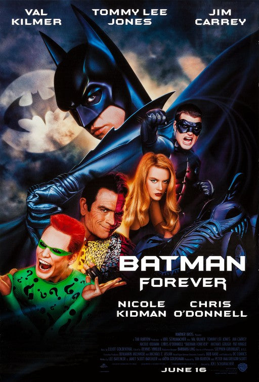 the movie poster: Batman Forever (1995) ver7