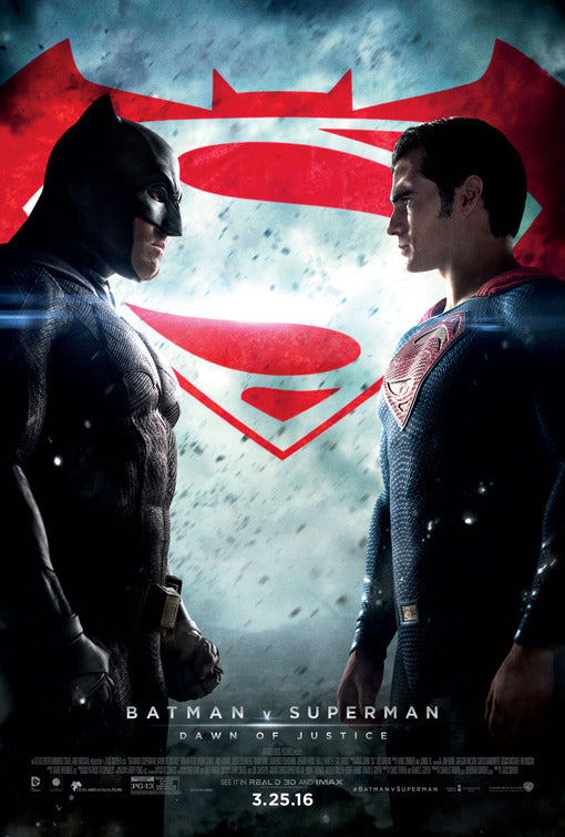 1000 piece jigsaw puzzle for the movie poster: Batman v Superman: Dawn of Justice (2016) ver8