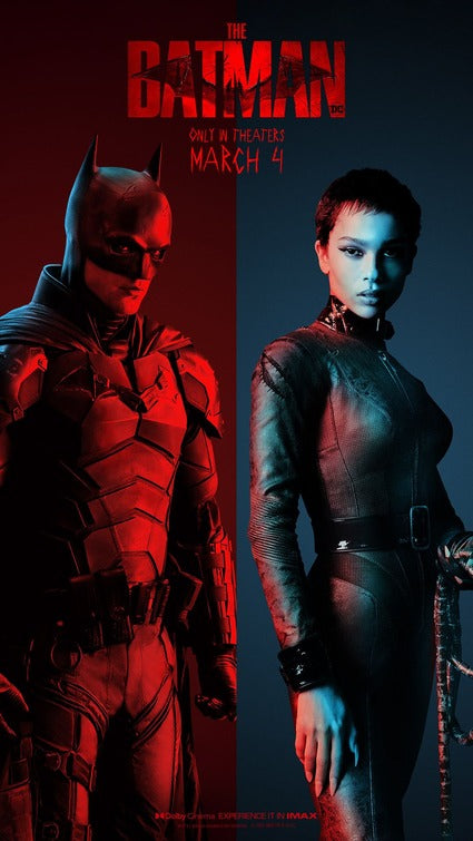 1000 piece jigsaw puzzle for the movie poster: The Batman (2022) ver5