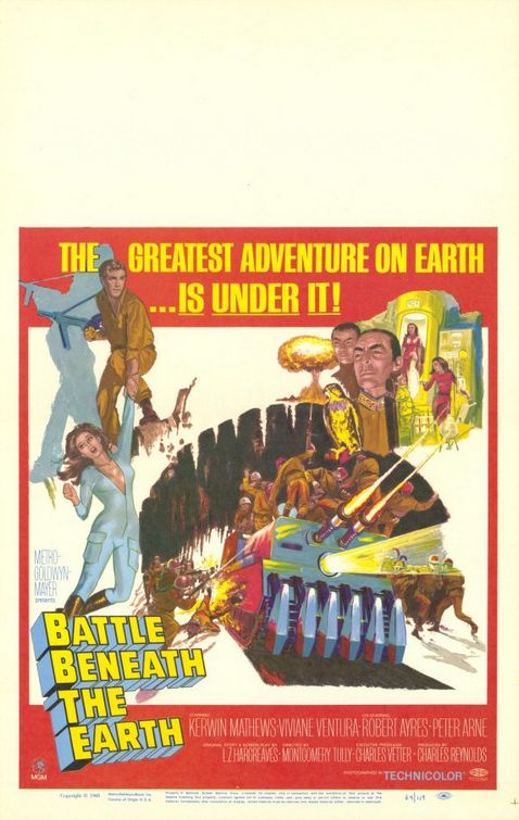 the movie poster: Battle Beneath the Earth (1967) ver2